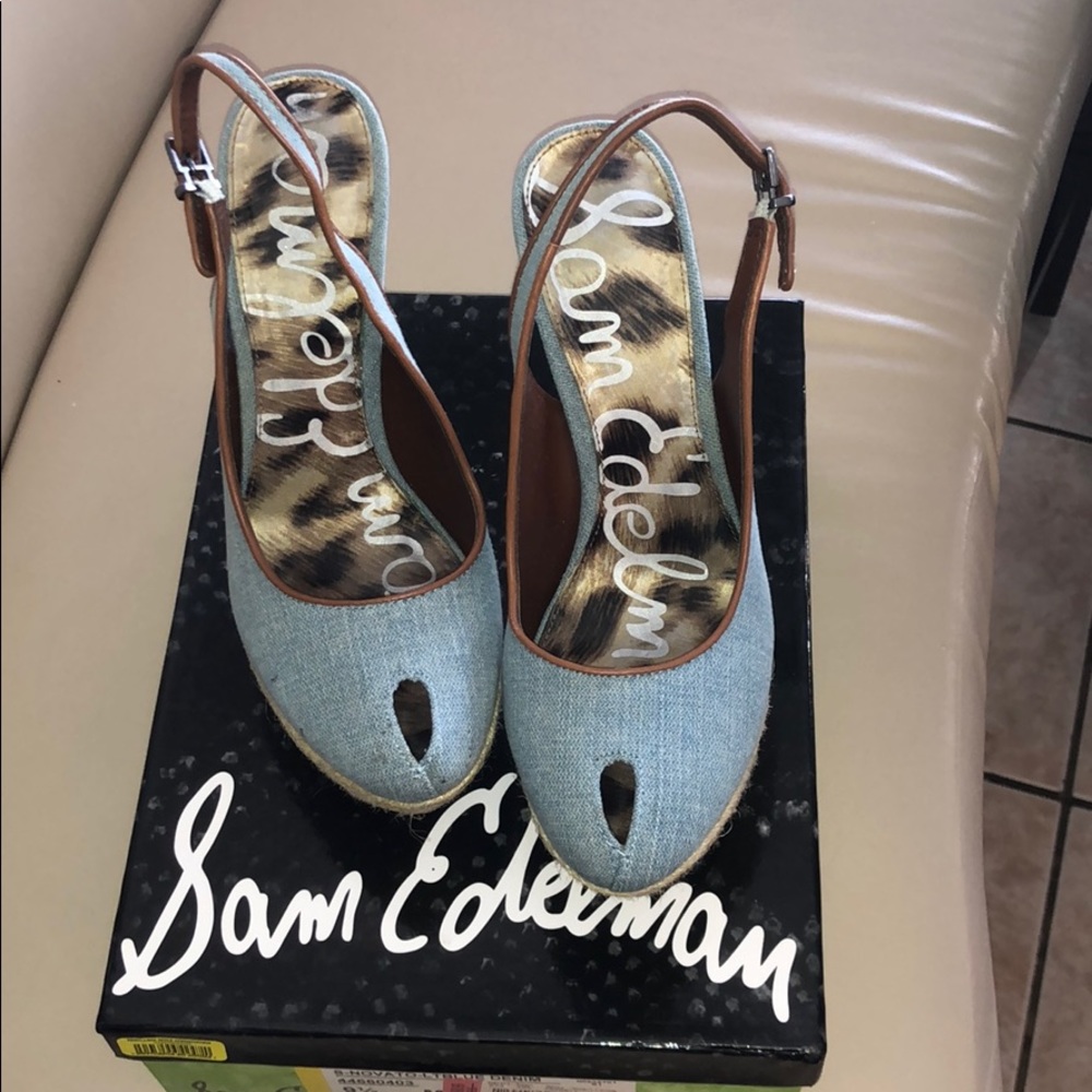 Women’s Sam Edelman heels great condition size 9.5